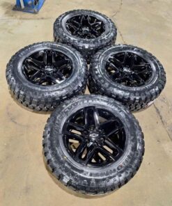 18 inch Black Chevy Silverado trailboss rims