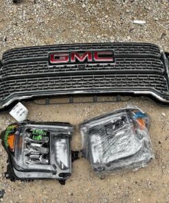 GMC Sierra 2500 Denali grill .Camera and both headlights