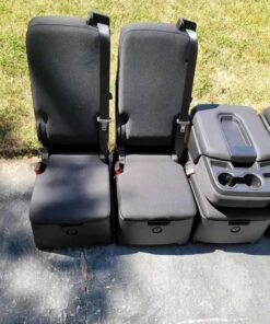 Chevy Silverado Front Center console Jump Seats.