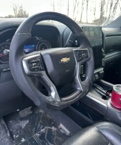Chevy carbon fiber steering wheel