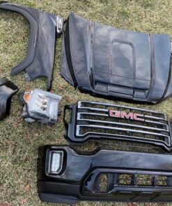 2022 GMC Sierra AT4 front bumper and grille